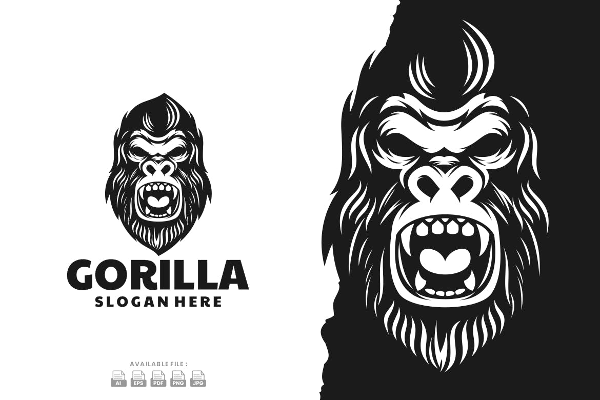 大猩猩标志 Gorilla Logo
