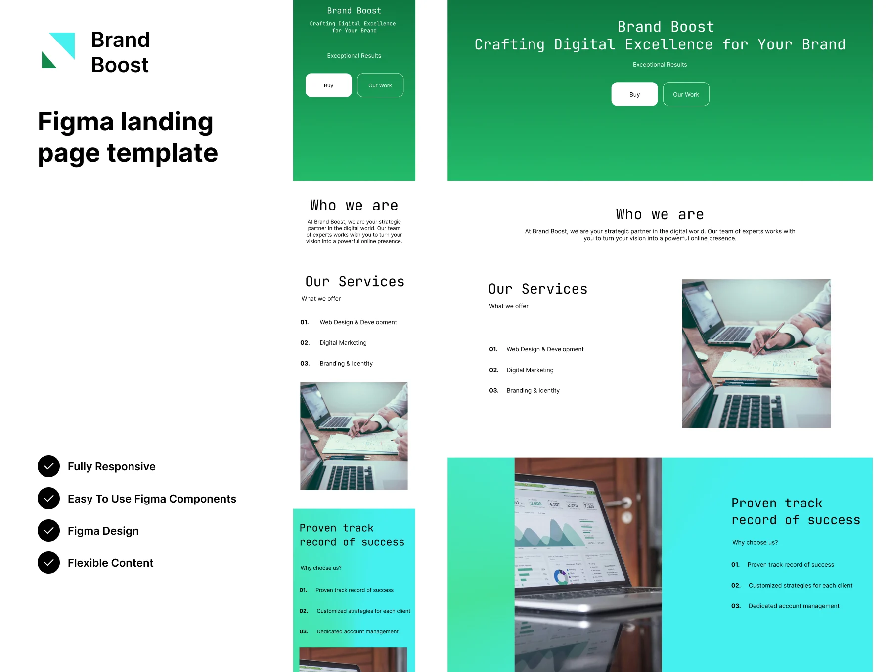 Brand Boost – Landing Page Template