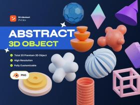 Abstract 3D Object