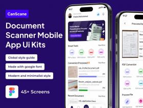 CanScane – Mobile Document Scanner Premium UI KIts App